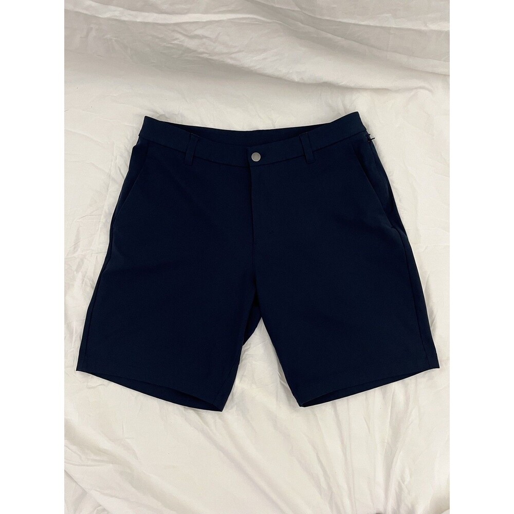 Lululemon Men's 9" Commission Shorts - Navy Blue - 33 - M7AK3S